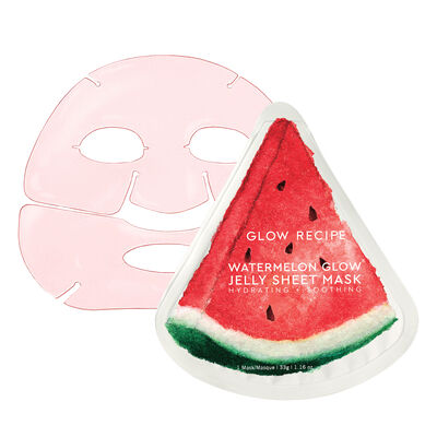 WATERMELON GLOW HYDRATING & SOOTHING JELLY SHEET MASK (MASCARILLA DE HIDROGEL)